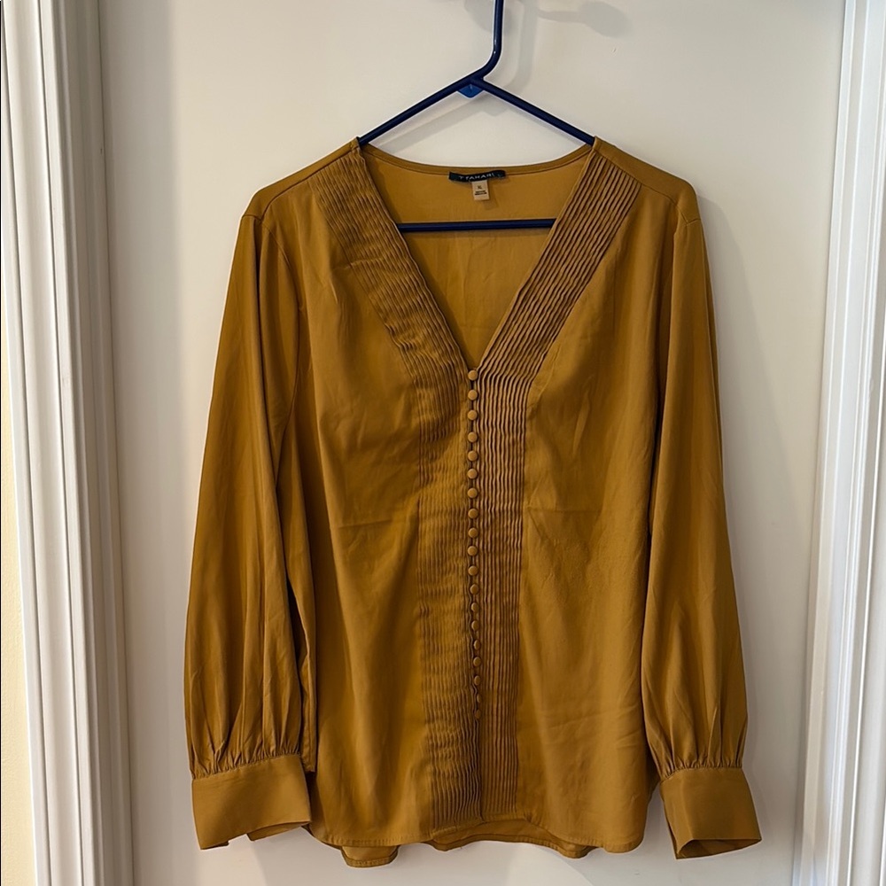 Women's Mustard Blouse